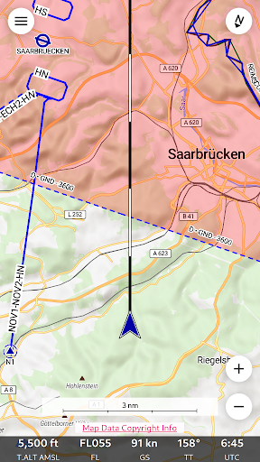 Enroute Flight Navigation Screen 2