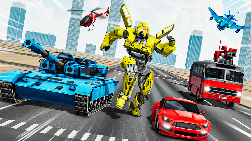 #1. Robot Car Games Transform (Android) Ved: Certain Games