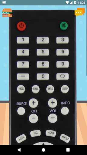Remote Control For Seiki TV - v8.8.7.2