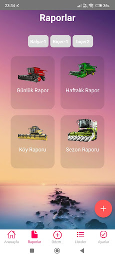 Hasat Takip ekran görüntüsü