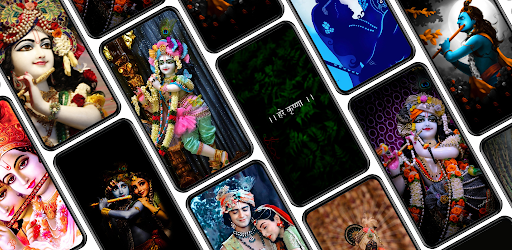 Android application Radha Krishna Wallpapers 4K HD screenshort