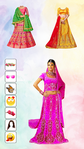 Chaniya Choli Photo Editor Screen 3