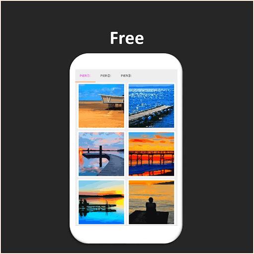 Color by Number - pier Screen 2