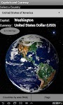 screenshot of World Capitals and Currency