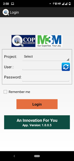 Android application QCop M3M screenshort