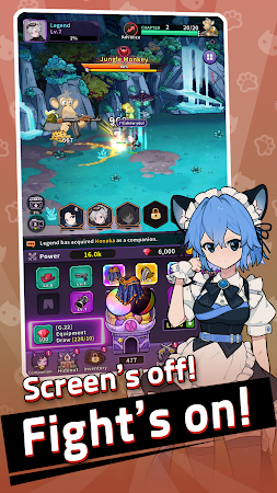 Game screenshot Hellic: Isekai Cat - afk games hack