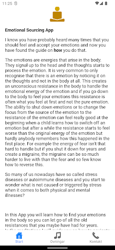 Android application Emotional Sourcing screenshort