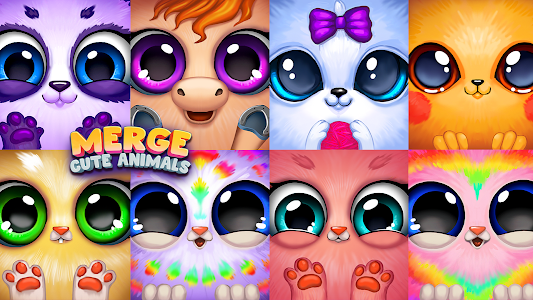 Merge Cute Animals: Pets Games Unknown