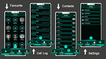 Hi-tech Phone Dialer & Contact