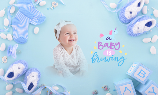 Baby Photo Editor App Frames Screenshot