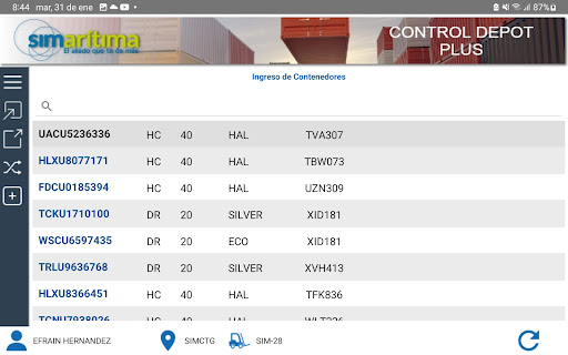 Control Depot Stacking Screen 2