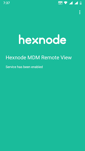 Hexnode MDM Remote View Screen 3
