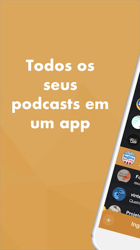 Android application Podcast Brasil screenshort