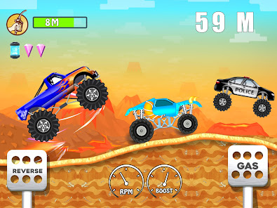 Screenshot 5 Monstruo Camión Niños Juegos android