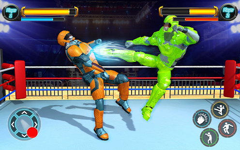 Grand Robot Ring Fighting Game Varies with device APK screenshots 3