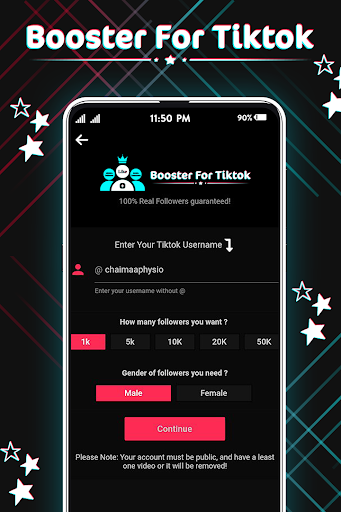 Followers and Likes For tiktok Free 2020