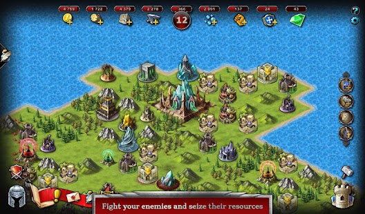 Emporea: War Strategy Game Capture d'écran