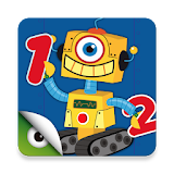 Robots & Numbers, math games icon