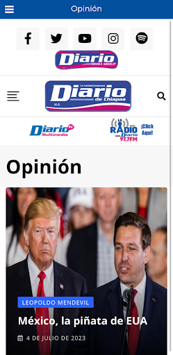 Diario de Chiapas Screen 2