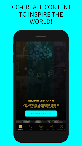 Android application COCRE8OR screenshort