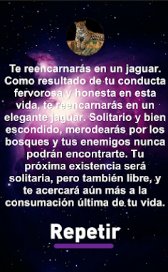 Quiz - ¿En qué reencarnarás cu - Screenshot 3