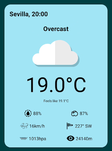Weather Today Lite Screen 2