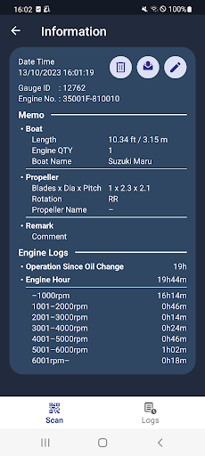 Android application SUZUKI DIAG. SYST. MOBILE+ L screenshort