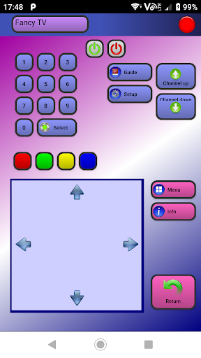 IRControl Plus Screen 2