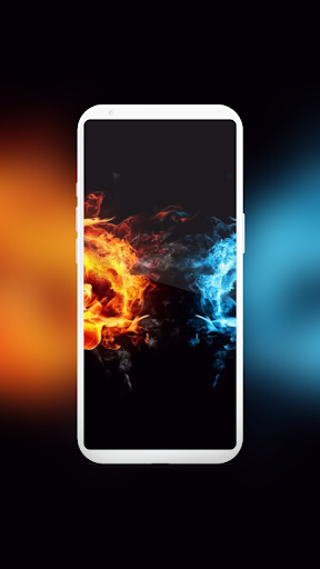 Android application Fire Wallpaper screenshort
