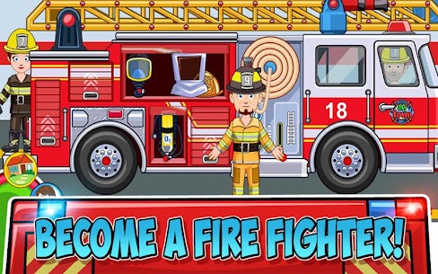 My Town : Fire station Rescue MOD APK 1.34 (Unlimited Money) 3