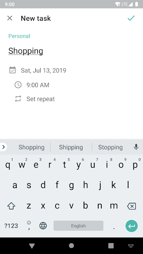 TAB ToDo: To-Do List, Reminder Screen 2