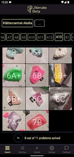 Android application Ultimate Beta screenshort