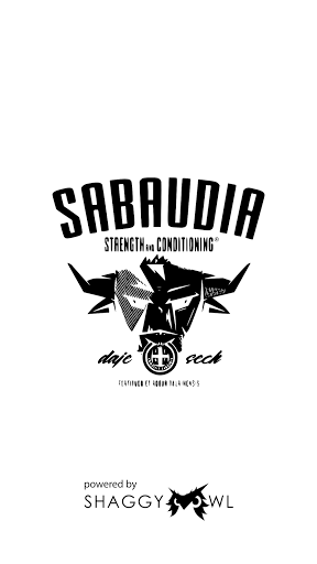 Android application Sabaudia strength & conditioni screenshort