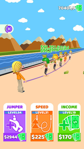 Android application Rope Skip Idle 3D screenshort