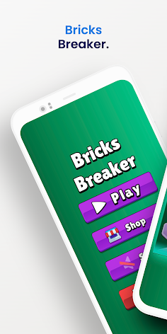 Bricks Breaker Area - Screenshot 1