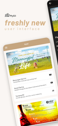 Android application MyGII screenshort