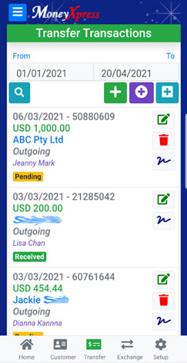 MoneyXpress Pro Screenshot 4 - AppWisp.com
