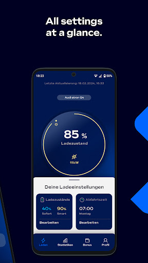eyond. Charge EVs smart. Screen 2