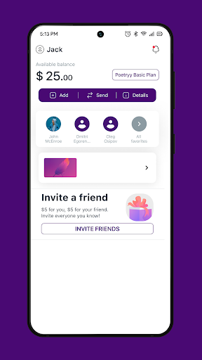 Android application PoetrYY screenshort