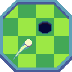 Oneshot golf: the 2d game