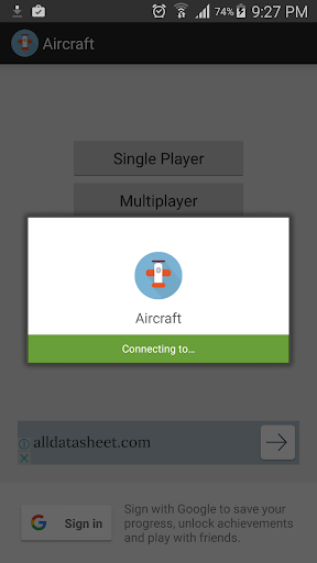Android application Онгоц буудах (Aircraft) screenshort