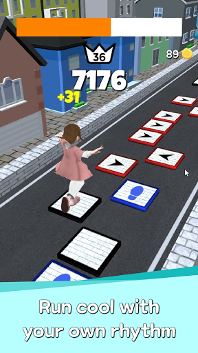 Hopping Girl : Infinite tiles 1.1.6 screenshots 3