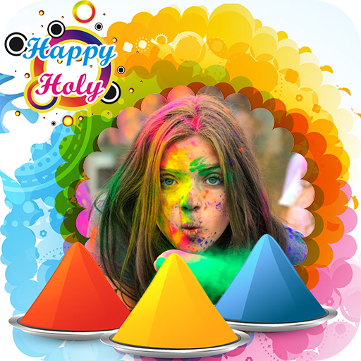 Holi Photo Frame - Happy Holi
