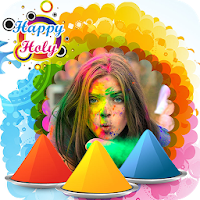 Holi Photo Frame - Happy Holi