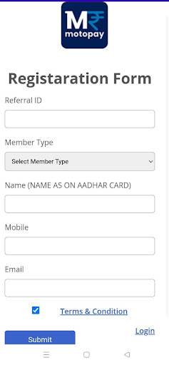 Motopay : Scan&Pay, Recharge. Screen 2