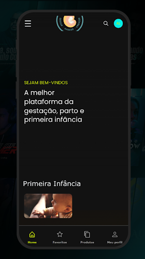 Android application GESTAR NASCER CRESCER screenshort