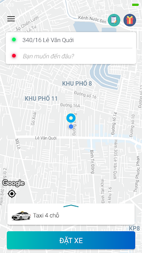 DEMO ADSUN TAXI Screen 2