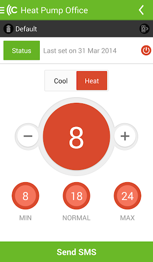 CTSmall heat pump controller Screen 2