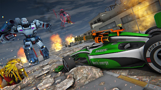 Robot Transform Battle Games Screen 2