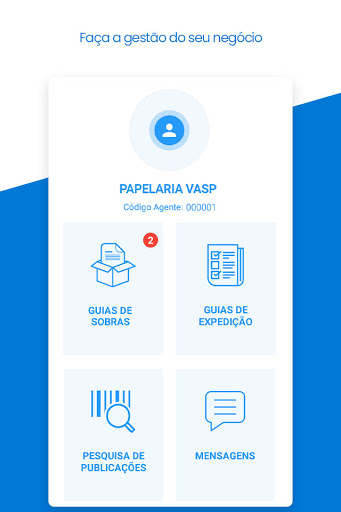 Android application myVASP screenshort
